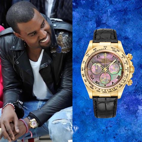 rolex kanye west|rubber b kanye west watch.